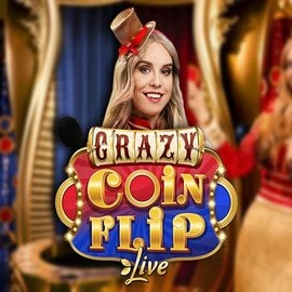 Crazy Coin Flip by Evolution, showcased at n8-casino-app.com – game logo