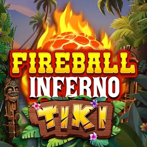 Fireball Inferno Tiki game by NetEnt – logo hosted on N8 Casino