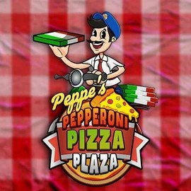 Peppe’s Pepperoni Pizza Plaza logo by Pragmatic Play at N8 Casino
