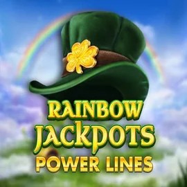 Jackpots logo of Rainbow Jackpots Power Lines from Red Tiger Gaming at N8 Casino